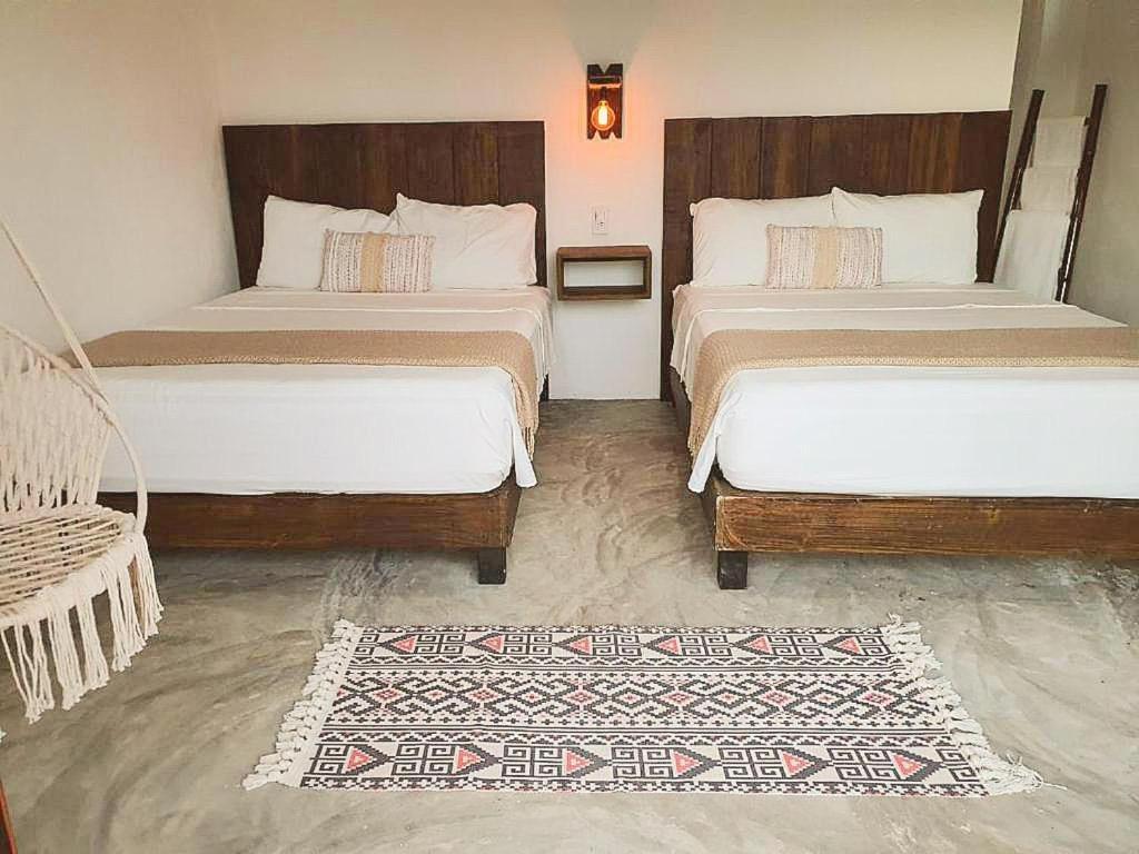 Hotel Boutique Kan Ahau Con Alberca - Pet Friendly Mahahual Camera foto